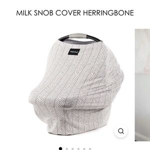 Milk Snob Cover Herringbone